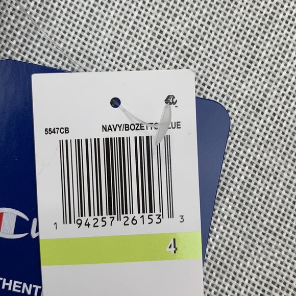 CHAMPION Little Boys Contrast Binding "C" Patch Shorts Size 4 - Picture 3 of 6